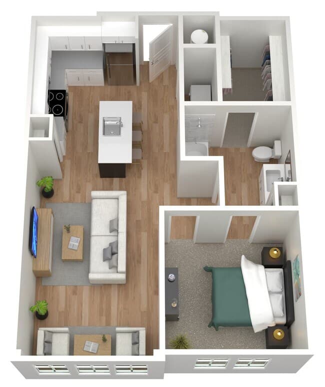A5 207 floor plan