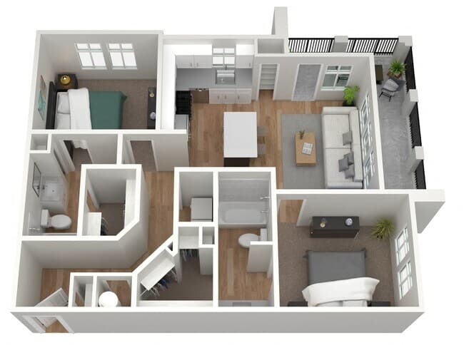 B1 301 floor plan