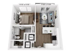 A1 120 floor plan