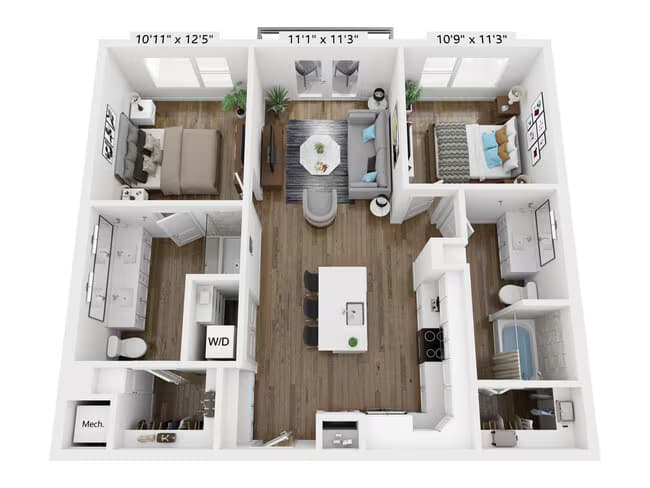 B1 227 floor plan