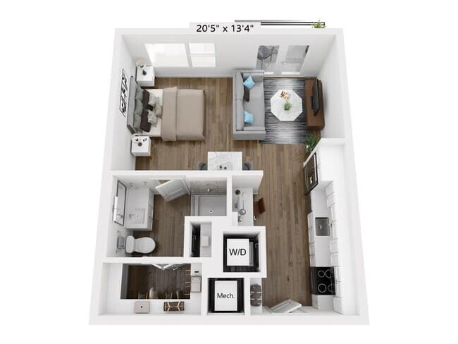 S1-Aff 133 floor plan