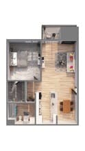 A1 1084 floor plan