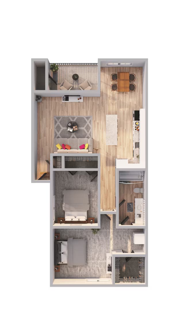 Unit 1061 2056 floor plan