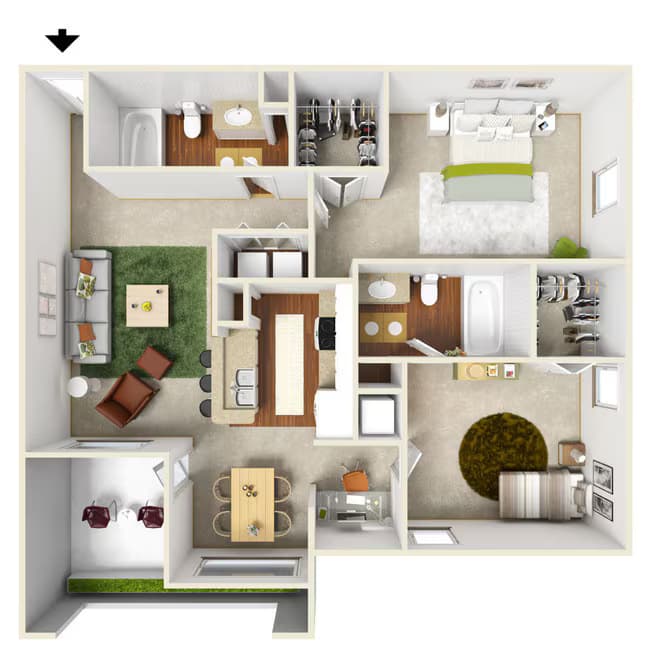 Unit 0314 0314 floor plan
