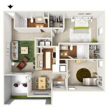 Durango 1226 floor plan