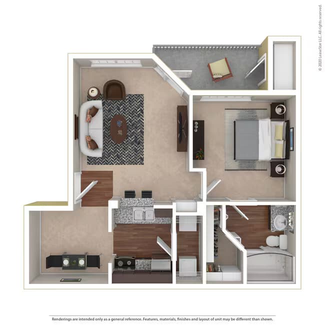 Unit 1525 1525 floor plan