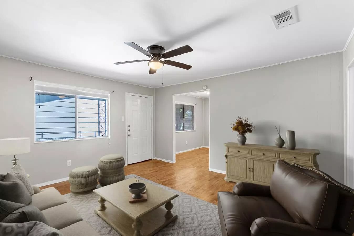 2 Bed, 1 Bath 32 floor plan
