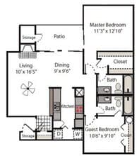 The 1025 0108 floor plan