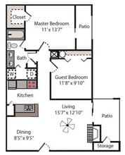 The 889 1414 floor plan