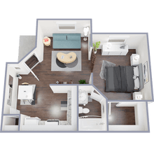 1x1 3-323 floor plan