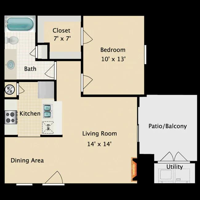 Unit 108 108 floor plan