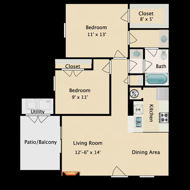 Unit 306 306 floor plan