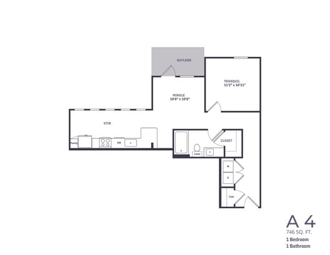 Unit 707 707 floor plan