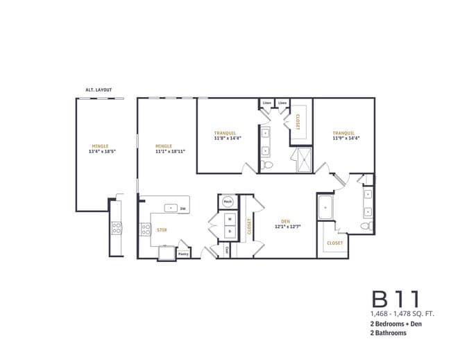 Unit 648 648 floor plan