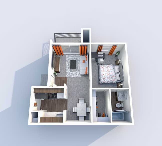 Unit 303 308 floor plan