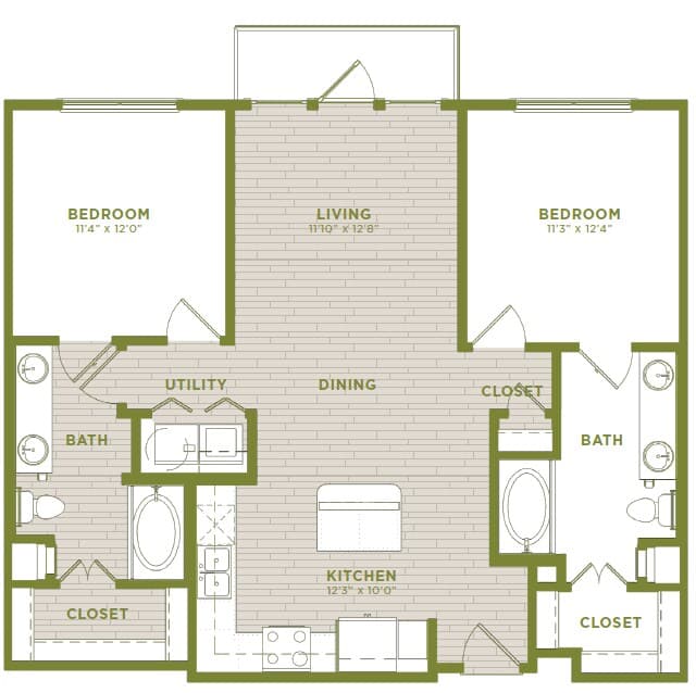 Unit 457 057 floor plan