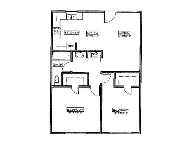 Unit 220 226 floor plan
