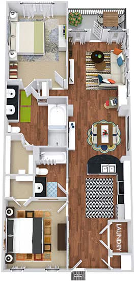 Woodland 2134 floor plan