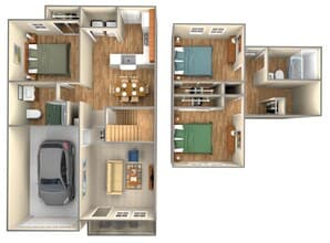 The Birch 1802 floor plan