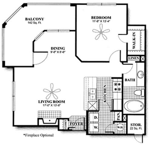 Unit 23-2321 23-2321 floor plan