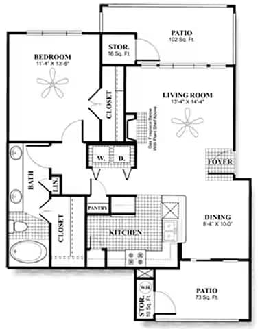 Unit 12-1213 12-1213 floor plan