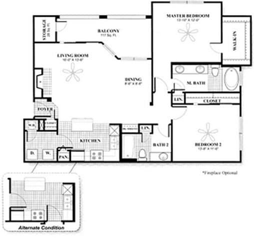 Unit 22-2221 22-2221 floor plan
