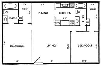 B1 210 floor plan