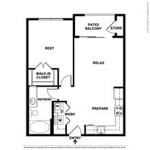 A2 4-4106 floor plan