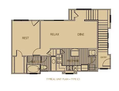 Unit 14-14201 14-14201 floor plan