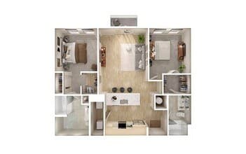 B2 1238 floor plan