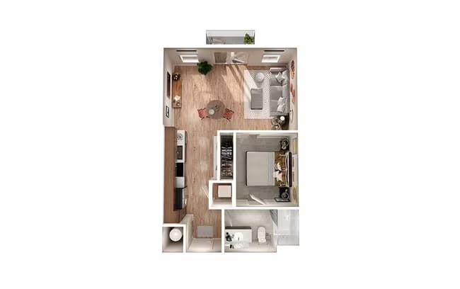 Unit 2404 1459 floor plan
