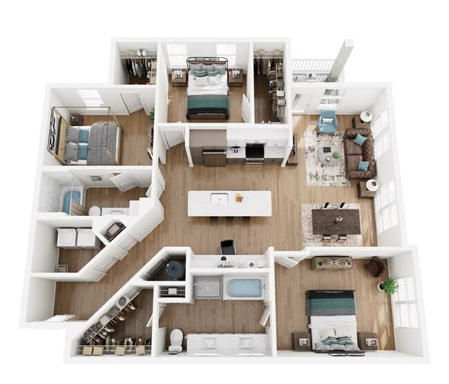 Unit 2302 2302 floor plan