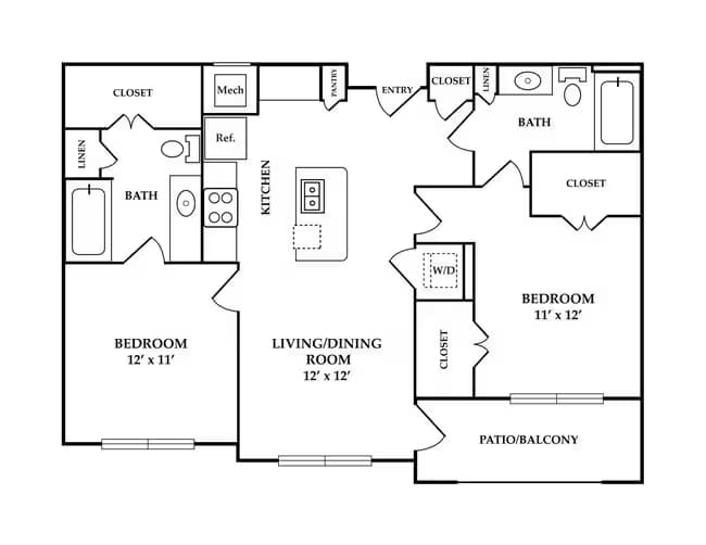 Unit 06-06204 06-06204 floor plan