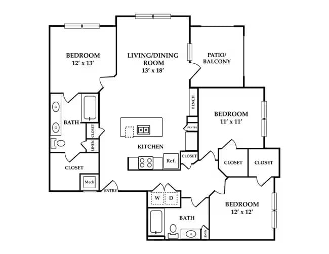 Unit 05-05102 06-06110 floor plan