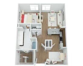 A4 1344 floor plan