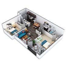 Columbine 0525 floor plan