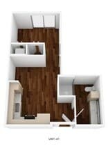 A1 403 floor plan