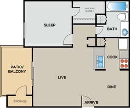 A2 1225 floor plan