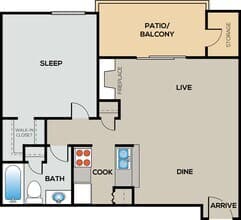 A3 1317 floor plan