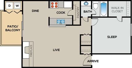A4 225 floor plan