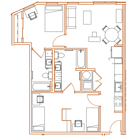 Unit Shared Shared floor plan