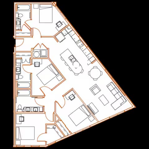 Unit Shared Shared floor plan