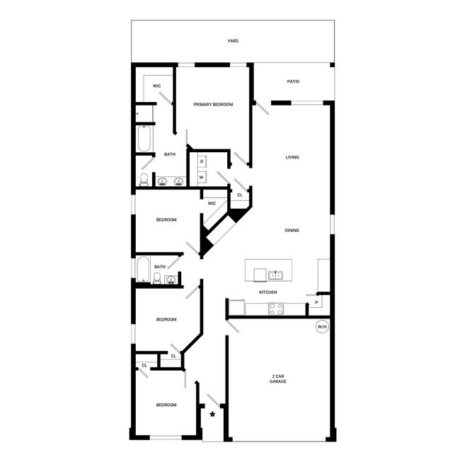 The Bryant 1092619 floor plan