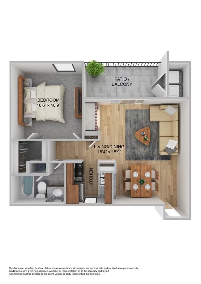 Unit 0909 1004 floor plan