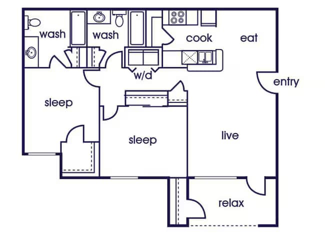 Unit 01-1103 09-9303 floor plan