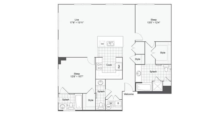 Unit 05512 05512 floor plan