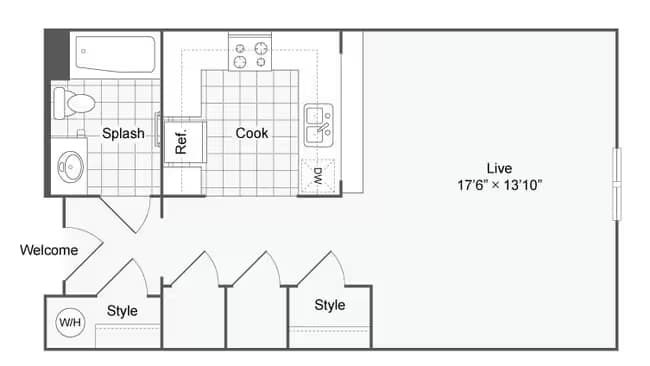 Unit 05608 05608 floor plan