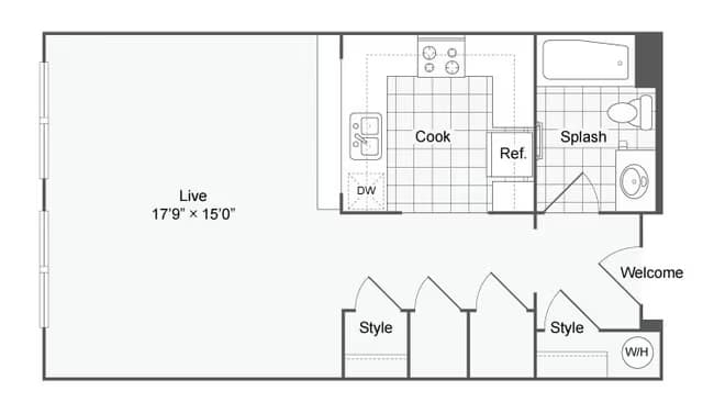 Unit 06307 06307 floor plan