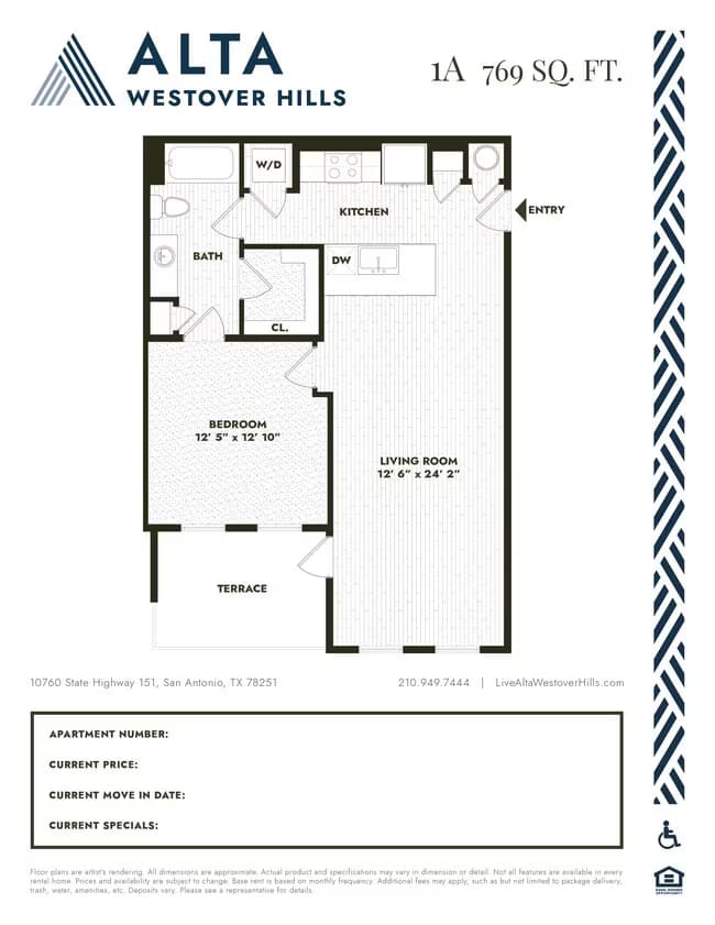 Unit 10205 10205 floor plan