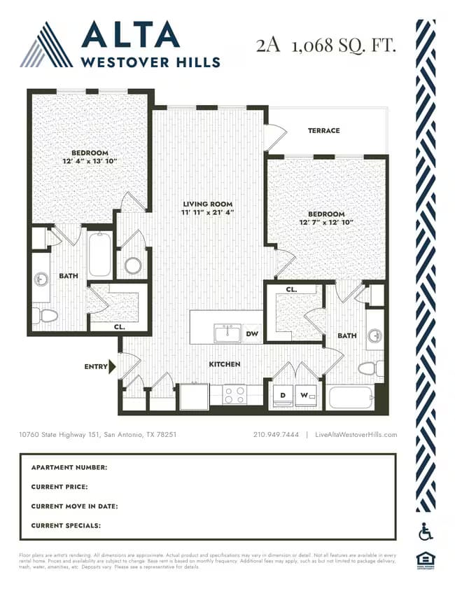 Unit 01102 01102 floor plan